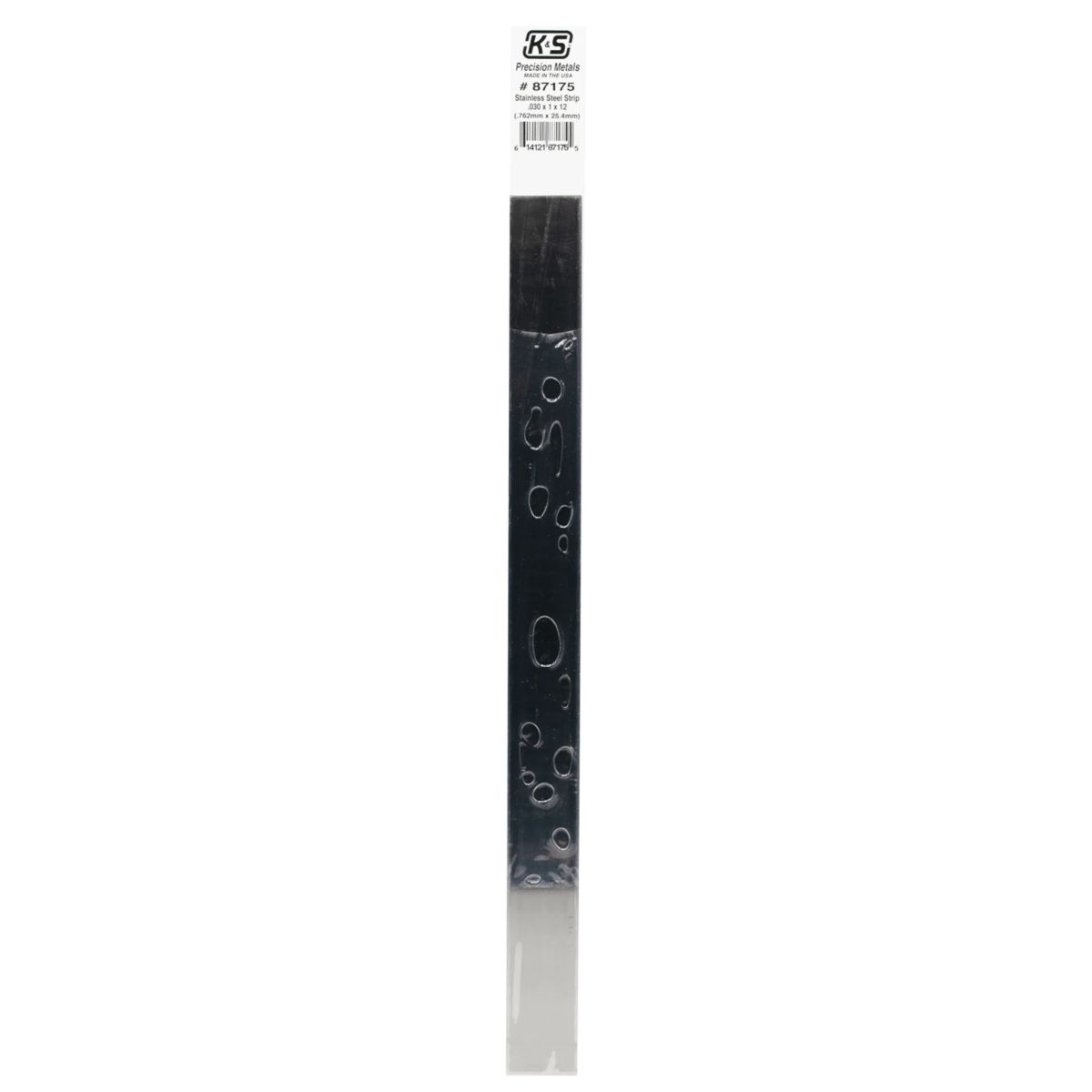 .030 Thick (22 Gauge) x 1 Wide Stainless Strip 1cd