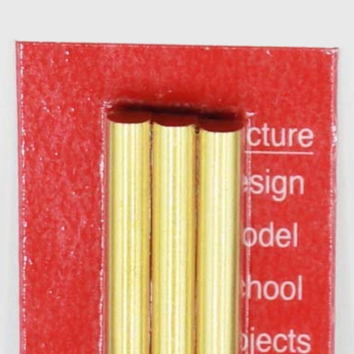 2.5MM Diameter Round Brass Rod 4cd
