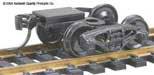 HO Bettendorf Trucks w/Couplers