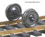 HO 33'' Freight Wheel Sets Smooth