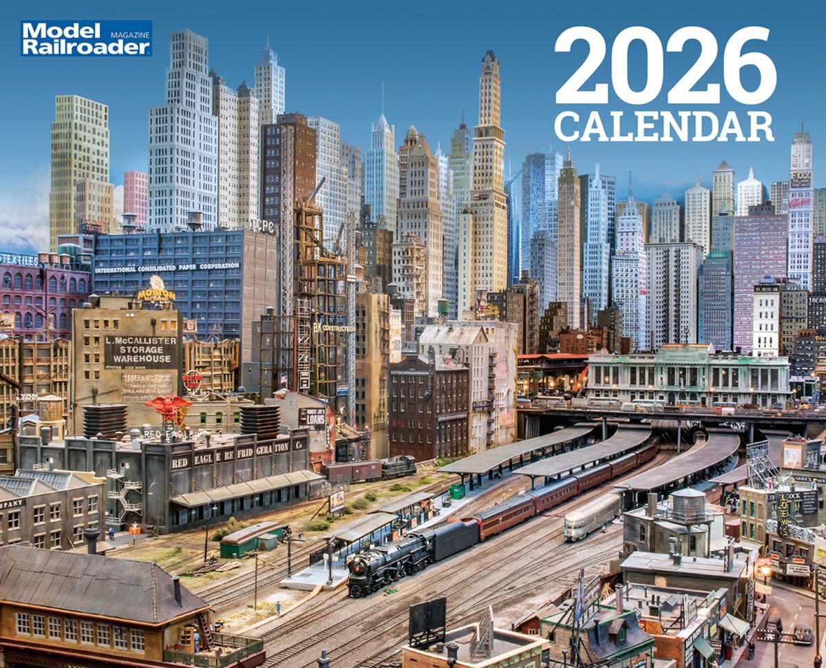 2026 Model Railroader Calendar
