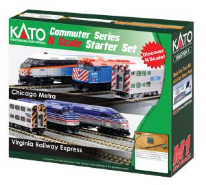 N Chicago Metra Commuter Starter Set/F40PH