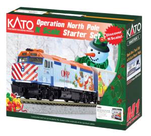 N Chicago Metra Commuter Starter Set/F40PH New Paint Scheme