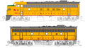 N FP7A  F7B Diesels Milw.Rd./Post 1955 Scheme w/DCC Sound