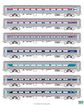 N Amfleet I Coach 7 Car Set All Phases (Limited Edition) w/