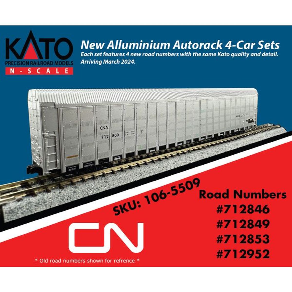 N Autorack 4pk CN