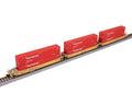 N MAXI-IV 53' Stack Car 3pk TTX w/Ferromex Containers (red)
