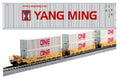 N MAXI-I Double Stack 5pk TTX #759368 w/Yang Ming Containers