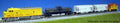 N F7 UP Freight Train Set w/o Track