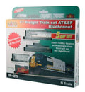 N SF Blue Bonnet F7 Freight Set