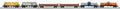 N 6-Car Mixed Train Freight Set