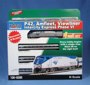 N P42 Amfleet Viewliner Phase VI 4-Car Set