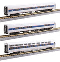 N P42 Amfleet  Viewliner PhVI 3-Car Set w/Interionr Ligh