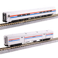 N Amfleet II Cafe & Baggage 2 Car Set Phase III w/ Preinstal