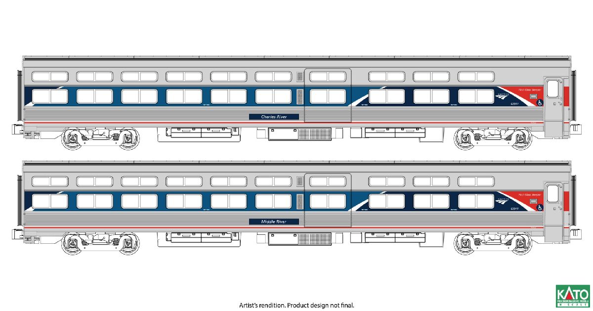 N Viewliner I Sleeper 2 Car Set Phase VII