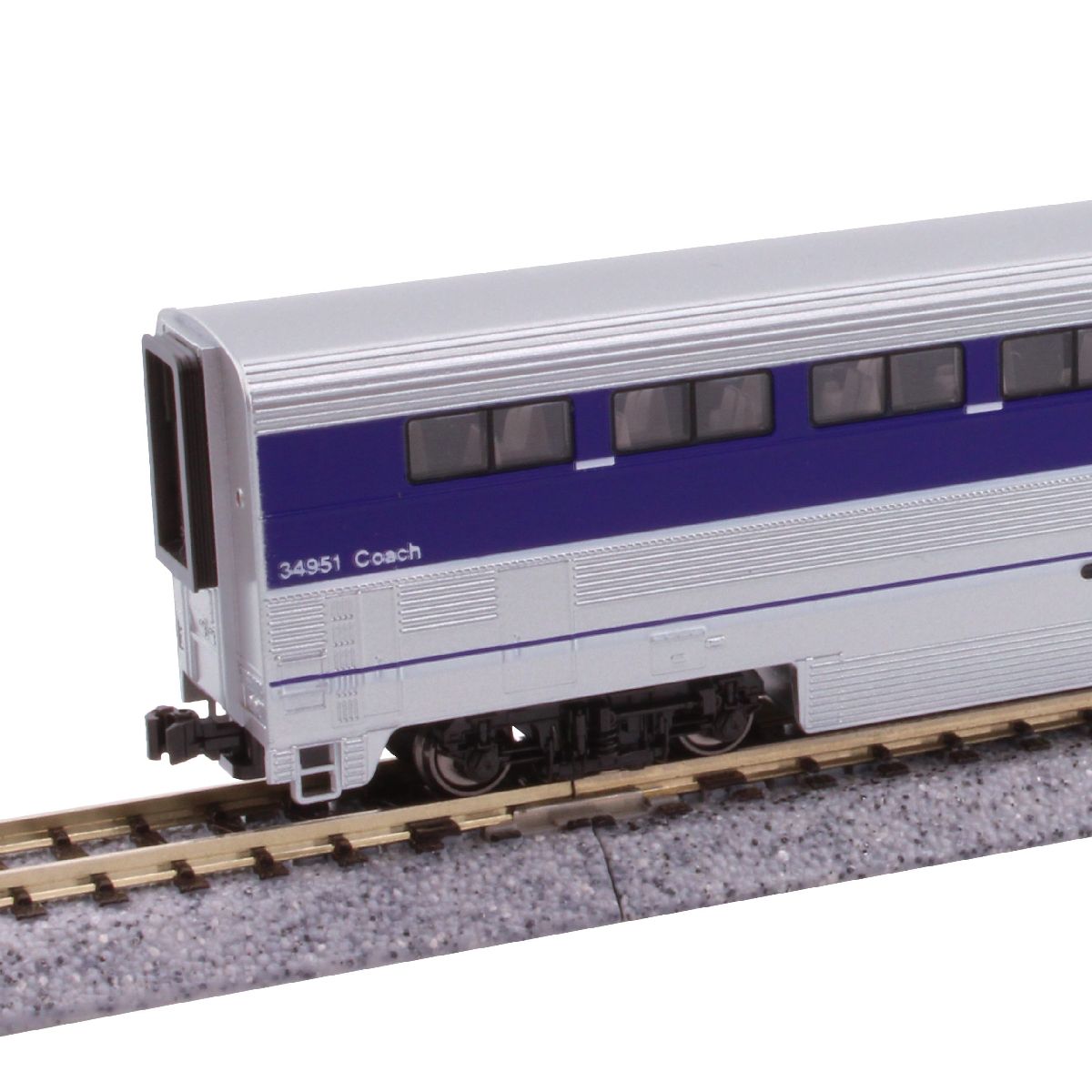 N Amtrak Pacific Surfliner 4-Car Add-On