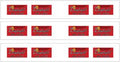 N SP Daylight Articulated Car Decal Set