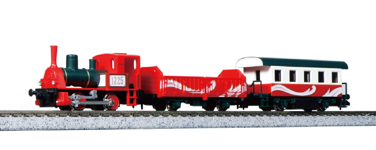 N Pocket Line Series Christmas Steam Loco & Wagons