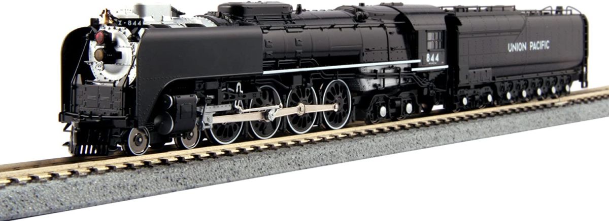 N FEF-3 4-8-4 UP #844 Steam Loco/blk w/Sound