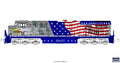 N ES44AC CN #1776 Screaming Eagle