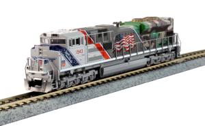 N SD70ACe Diesel UP #1943 Spirit of UP w/Nose Headlight