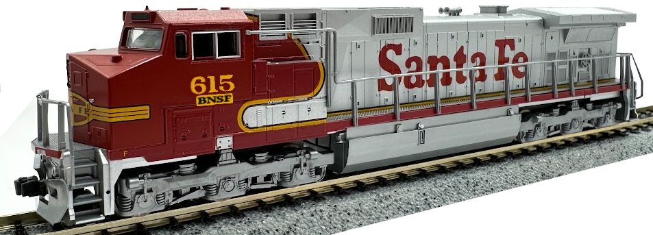 N C44-9W Diesel BNSF #615/Warbonnet/DCC Sound