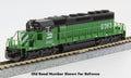 N SD40-2 Diesel BN #5328