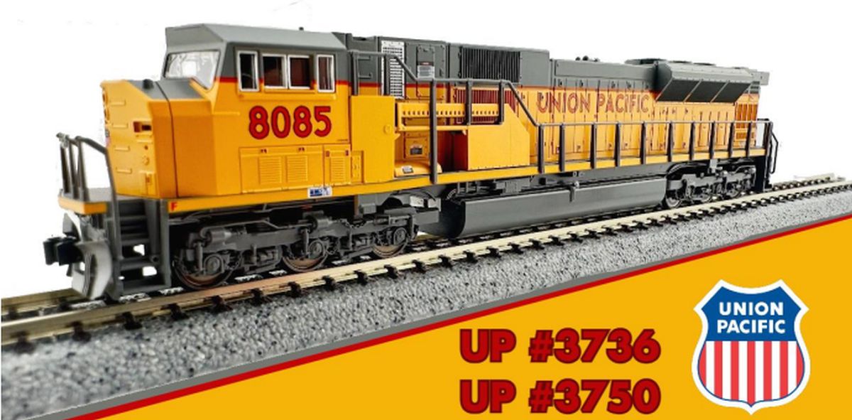 N SD90/43MAC Diesel UP #3750
