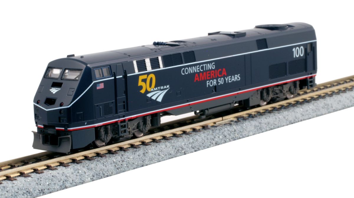 N P42 Diesel Amtrak #100/Midnight Blue 50th  Anniversary