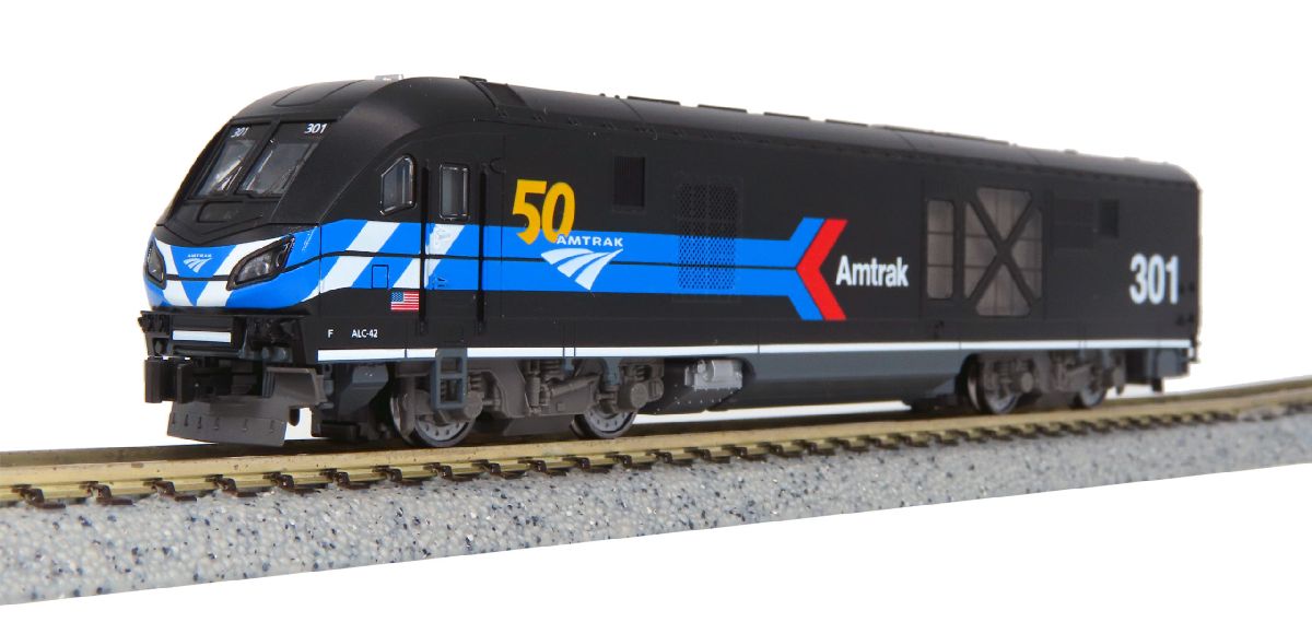 N ALC-042 Charger Diesel Amtrak #301/Day One 50th Anniversar