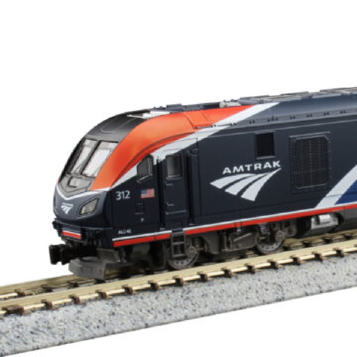 N ALC-42 Charger Diesel Amtrak Ph VII #312 w/DCC & Sound