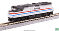 EMD F40PH No Ditch light Amtrak Phase III #350 w/ Sound