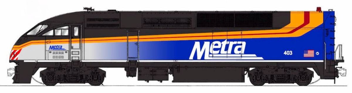N MP36PH Diesel Metra #403