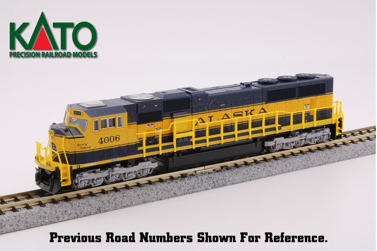 N SD70MAC Diesel Alaska #4003 Spirit of Moose Pass w/DCC Sou