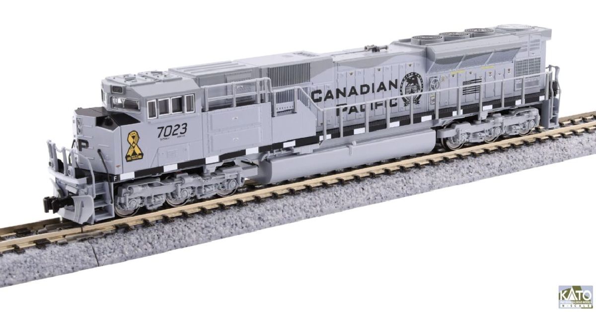 N SD70ACu CP Military Heritage #7023 (GREY)