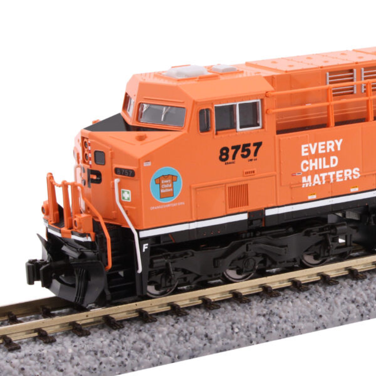 N ES44AC Diesel CP #8757/Every Child Matters