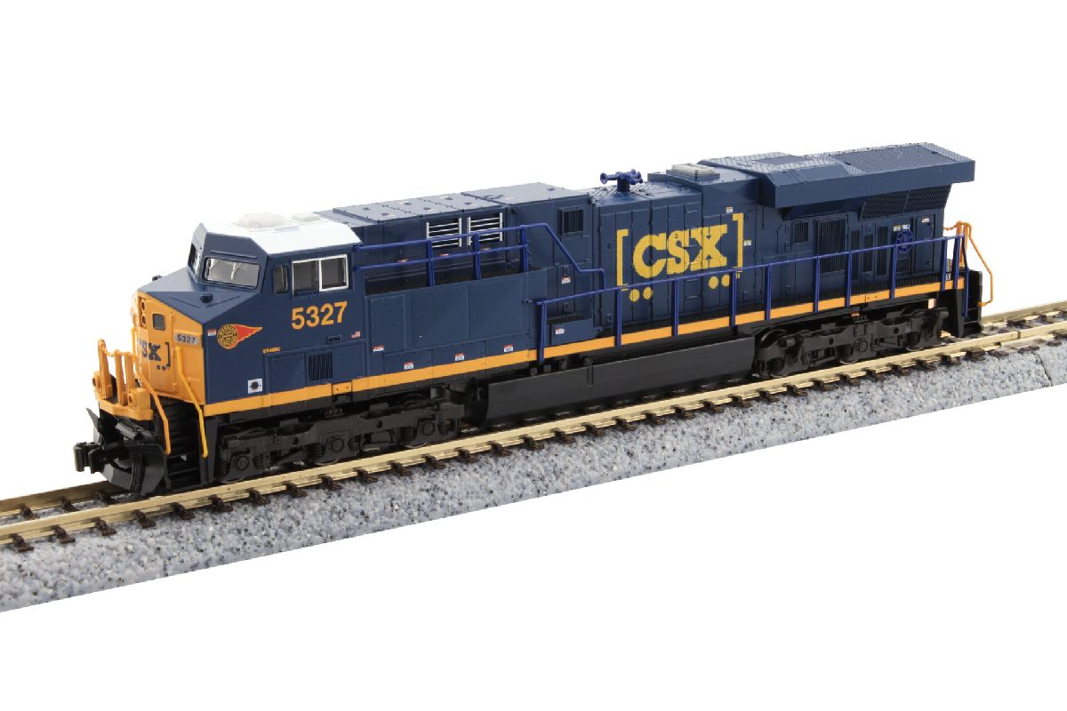N ES44AC Diesel CSX #5327/WM Boxcar Logo