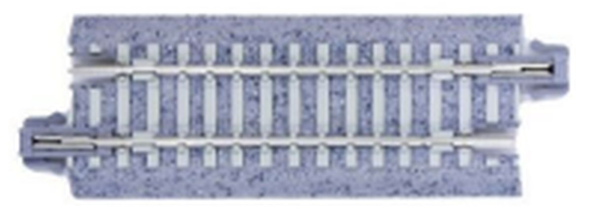Concrete Tie 62mm (2 7/16in) Straight Track [4 pcs]