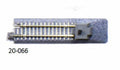 N Concrete Tie 62mm (2 7/16in) Straight Track With Bumper A