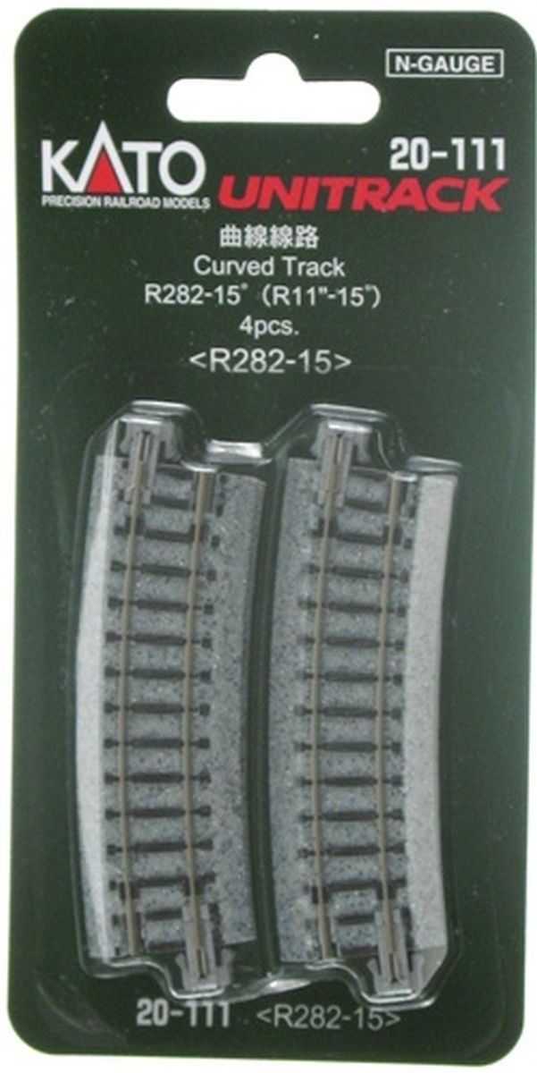 N R282-15 Curve Track/4pc