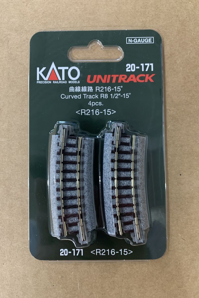 N R216-15 Curve Track/4pc