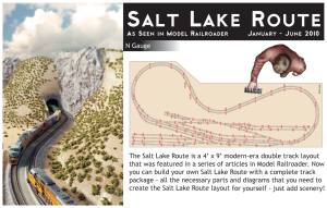 N Salt Lake Route Double Track Layout Assortment
