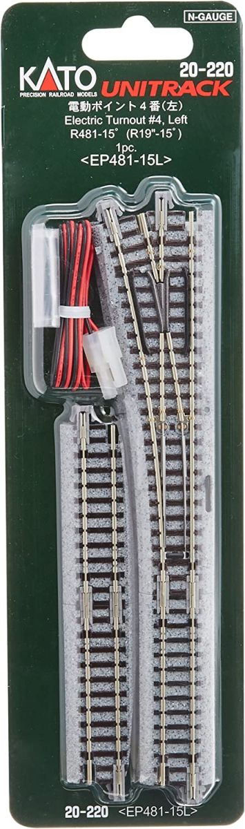 N #4 LH Remote Switch/481mm R