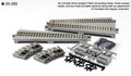 N Turntable Extension Straight Track Set