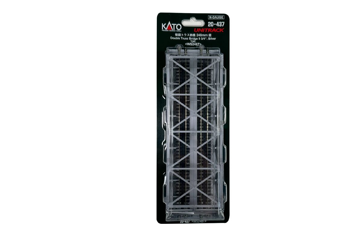 N 248mm Double Truss Bridge/sil