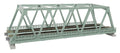 N Double Truss Bridge Green 248mm (1ea)