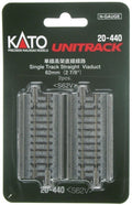 N 62mm Single Straight Viaduct/2pc