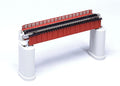 N Deck Girder Bridge Red 124mm (1ea)