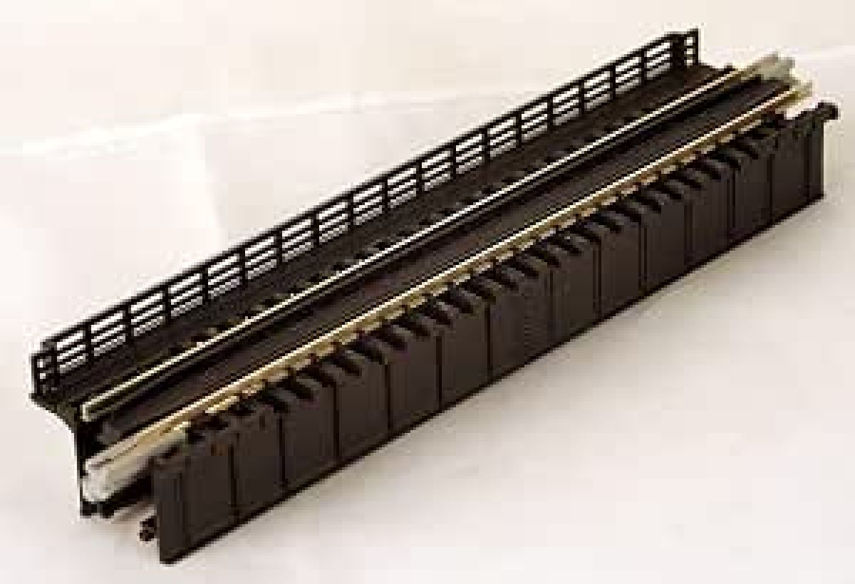 N 124mm Plate Girder Bridge/blk