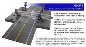 N North American Style Crossing Gate